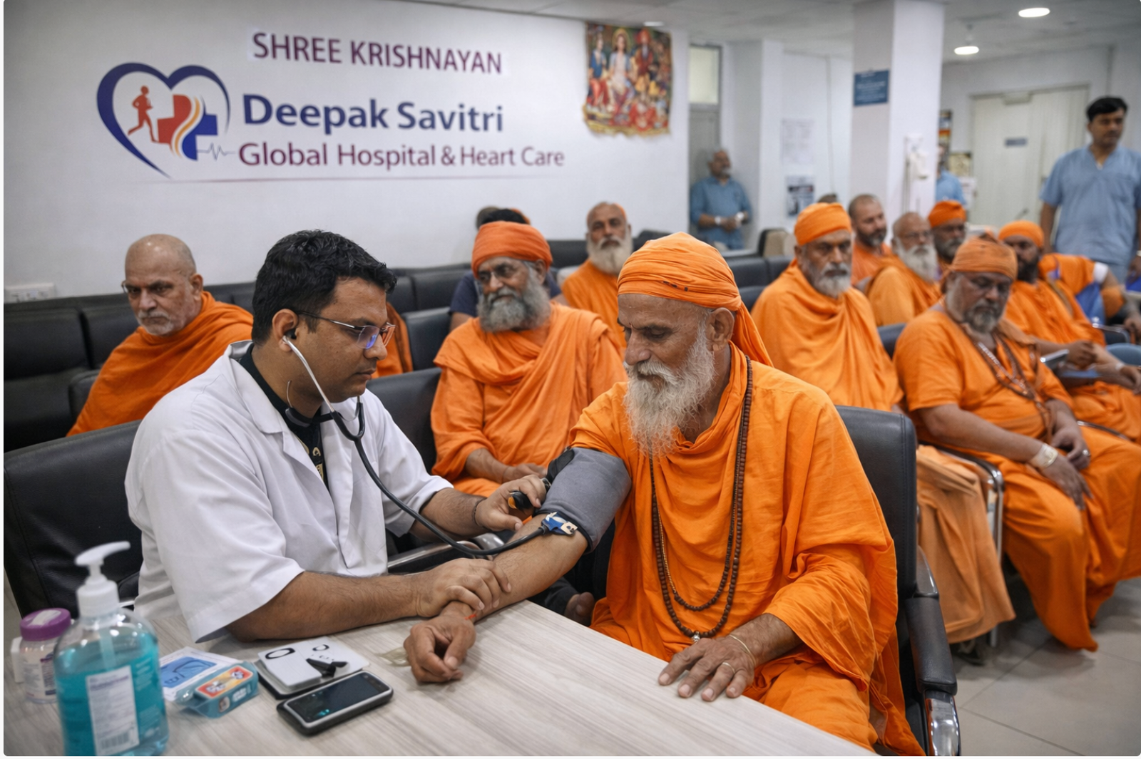 Free Treatment for Monks